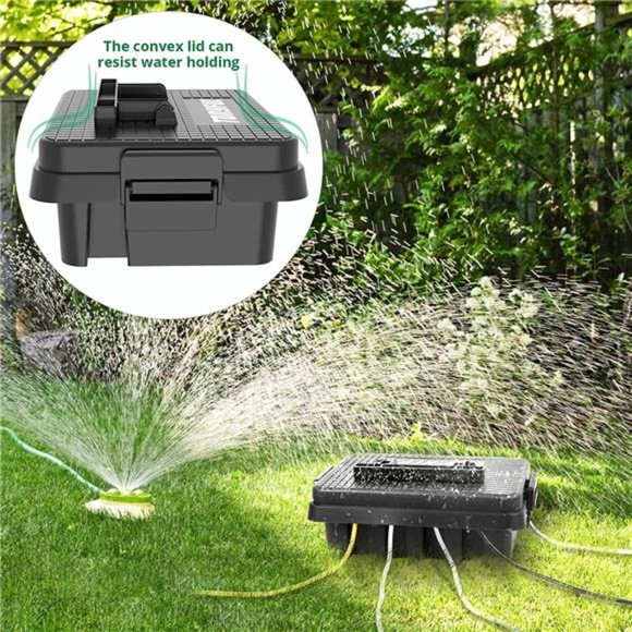 Large Outdoor Electrical Box with Handle(12.5 x 6.6 x 4.3in) - Picture 6 of 6